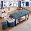 Lavabo Cerámico Cama para Lavar el Cabello Barbería Cama Completamente Horizontal Salón de Belleza Centro de Ocio Salón de Peluquería Salón de Peluquería Función Cama de Belleza para Celebridades de Internet