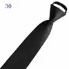 Venta al por mayor del fabricante Corbatas Rojas con Cremallera para Hombres y Mujeres, Vestimenta Formal de Negocios para Novio, Boda Estilo Coreano Corbata Rayada Perezosa Sin Corbata