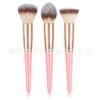 Popular Transfronterizo Juego de 3/10/18/20/30 Piezas de Brochas de Maquillaje Rosadas Brocha para Base Brocha para Sombra de Ojos Suministro Mayorista de Fábrica