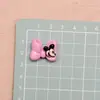 Acessórios de Resina de Coração de Desenho Animado do Mickey Cola de Creme para DIY Capa de Celular Grampo de Cabelo Infantil Fivela de Sapato Clog Materiais Atacado