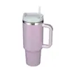 Copo de carro de segunda geração 40oz, copo térmico de aço inoxidável 304, grande capacidade com alça, canudo, copo de gelo para carro em estoque