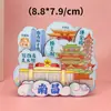 Imanes de Refrigerador Nanchang Ciudad Madera Tendencia Nacional Cultural y Creativo Atracción Turística Registro Souvenirs Magnéticos Personalizados