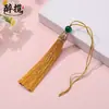 Borla de Sombrero Hueco DIY Nudo Chino Colgante Marcador de Libro Estilo Antiguo Bolsita Decorativa Hanfu Accesorios Fabricante Mayorista