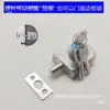 Cerradura de puerta con marco cerradura de puerta de madera cerradura de piso de madera cerradura de tapón de piso de puerta de vidrio de acero inoxidable con marco cerradura de puerta de apertura única cerradura de tapón de piso de puerta con marco