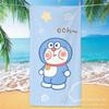 Toalla de Baño de Microfibra para Adulto Doraemon de Dibujos Animados Personalizada para Baño, Natación, Viaje, Portátil, Playa, Deportes