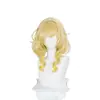 TongchuanHonkai: Peluca de cosplay Aglaea de Honkai Star Rail, dos tonos degradados, rizo romano, pelo corto, en stock
