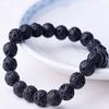 Pulseira de Olho de Tigre Natural 10mm Yoga Anel Único Pulseira String Estilo Pulseira de Contas Artesanal Pulseira de Olho de Tigre Masculina