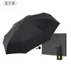 Sombrilla de sol de doble capa protección UV sombrilla pequeña y portátil de cinco pliegues doble uso sombrilla de sol y lluvia parasol pegamento negro protección solar exterior