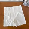 Calça de Segurança 7606 Modal Recomendada 3 em 1 Controle de Barriga Modelagem Bumbum Pêssego 3D Calça Anti-Exposição Boxer Feminino 10A