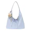 Bolso de mujer de gran capacidad 2026 nueva moda simple casual bandolera versátil estudiante viajero bolso de mano cruzado