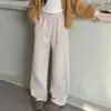 Pantalones de Niña Otoño Invierno 2026 Nuevos Pantalones Anchos Casuales Sueltos para Niños Pantalones Estrechos de Espiga para Niños Mayores Pantalones de Arroz Pegajoso