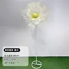 Nova janela de flores em serigrafia beleza Chen ornamentos à prova d'água floral simulação adereços de casamento layout de cena de casamento guia de estrada