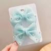 Nuevo tocado con lazo para niña, estilo princesa Mori, horquilla dulce, linda horquilla rota para niña, accesorios para el cabello para bebé celebrante de Internet