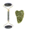 Rolo de Massagem Jade Pedra Xiu Placa Gua Sha Beleza Facial Gua Sha Limpeza de Meridianos Ferramenta de Beleza Ferramenta de Skincare