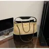 Bolsa Tote Matelassê para Mulheres 2026 Nova Moda Retrô Grande Capacidade Corrente Acolchoada Ombro Transversal Tendência