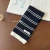 Bufanda Infantil Otoño e Invierno Estilo Preppy Coreano Rayada Versátil Bufanda de Punto para Hombres y Mujeres Bebé a Prueba de Frío y Cálida