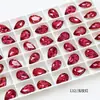 Cristais Dongzhou 12*8mm Pedras Strass com Ponta de Gota, Acessórios Populares para Nail Art, Strass Personalizado de Fábrica