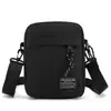 Bolsa de Ombro Masculina Simples, Bolsa de Ombro Transversal de Tecido Oxford na Moda, Mochila Transversal Casual Masculina, Bolsa Quadrada Pequena Tendência para Celular