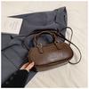 Bolso Pequeño Vintage de Gama Alta 2026 Nueva Moda Bolso Cruzado Versátil Bolso de Mano para Mujer Bolso Bowling