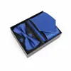 Corbata de moño para hombre Set de corbata de moño Color liso Gama alta Ropa formal Banquete Festivo Cumpleaños Fabricante Stock listo Corbata personalizada Venta al por mayor