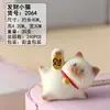 Figura de Gato Giratorio de Dibujos Animados de Moda Regalo Creativo Adorno para Aliviar el Estrés del Escritorio Micro Paisaje