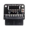 Placa-mã PH73 Adaptador USB3.0 19P/20P para TYPE-E90 Porta de encaixe TIPO C frontal do gabinete