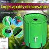Recolector de Agua de Lluvia Multifuncional para Exteriores, Cubo Plegable de Gran Capacidad para Almacenamiento de Agua, Cubo de Agua Portátil para Patio, Agua de Lluvia