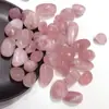 Cristal rosa natural piedra de pulido de aromaterapia piedra de desmagnetización pecera purificación grava de ágata