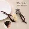 Pinza para el pelo retorcida en forma de estrella, Exquisito y elegante pasador para moño, Sencillo y versátil, Nuevo modelo 2026, Adecuado para cabello fino, Al por mayor