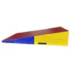 Cojín de pendiente triangular cojín corporal suave cojín triangular plegable suave para niños pendiente de escalada segura tapete de volteretas sensor