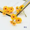 Cabezas de Flores Artificiales DIY Materiales para Decoración de Tocados Sombreros Hilos de Flores de Rosa Flores de Tamaño Mediano Arreglo Floral de Boda