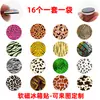 Ímãs de Geladeira de Vidro com Estampa Animal Colorida Estampa de Leopardo Estampa de Zebra Listras de Tigre Padrão de Pele de Cobra Decoração Criativa Cultural para Casa Sucção Magnética