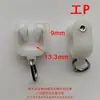 Polea para cortina accesorios para cortinas polea para riel riel recto viejo riel curvo rueda rodillo de cuentas venta directa de fábrica