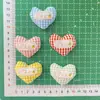 Nuevo Tejido Cuadros Corazón y Dulces Bordado DIY para Zapatos y Sombreros Accesorios Ropa Infantil Accesorios