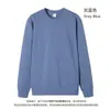 Comercio Exterior Transfronterizo Americano Pesado Tallas Grandes Hombre Felpa Verde Juvenil Cuello Redondo Sudadera Algodón Puro Moda Marca Gama Alta Personalizado