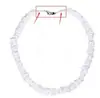 Moda Transfronteriza Collar Roto Joyería Reglas Cuadradas Personalizadas Cadena para Clavícula Tobillera Personalizada de Nicho para Mujer Venta al por Mayor