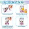 Pegatinas de transferencia en frío pintadas a mano con acuarela para tazas de vidrio y cerámica, pegatinas decorativas DIY para tazas y frascos, pegatinas creativas hechas a mano culturales y creativas