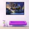 Pintura de diamante DIY paisaje pedrería punto de cruz pintura decorativa diamante completo transfronterizo exclusivo para venta directa de fábrica