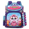 Mochila Transfronteriza Mochila Escolar para Estudiantes Nuevo Set de Dos Piezas de Dibujos Animados Mochila de Dibujos Animados de Cáscara Dura para Niños de Grados 3-6