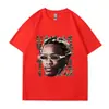 Camiseta con Estampado Gráfico del Rapero Young Thug Verano para Hombres y Mujeres g