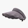 Sombrero Visera Plegable con Protección UV de Verano para Mujer, Ciclismo al Aire Libre, Viajes, Protección Solar para Estudiantes, Ala Ancha, Sombrero de Sol Transpirable