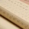Famosa Escritura de Wen Zhengming "El Sutra de la Tranquilidad" Cuaderno de Caligrafía para Practicar Letra Regular Pequeña con Papel de Arroz y Pincel, Adecuado para Adultos y Principiantes