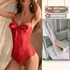 Lencería Sexy para Entrenar Pechos Pequeños, Tentación Sexy de Encaje, Transparencia Provocativa, No Necesitas Quitarte el Pijama en la Cama, Traje de Pasión para Mujer