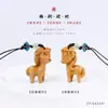 Sândalo Roxo Signo Cavalo Pingente de Celular Sândalo Verde Cavalo Desenho Animado Criativo Pingente de Bolsa Cavalo Sucesso Acessório de Chaveiro