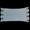 Cordón Ajustable Espalda con Espalda Correa de Velcro Gancho de Tiro pur Colorido Tela Ripstop Alambre Correa Curvada Velcro
