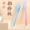 Tabla de Masaje Extensa de Silicona para Golpeteo de Meridianos, Golpeteo de Cuerpo Completo, Masajeador de Espalda y Piernas, Tabla de Masaje Martillo