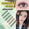 Pestañas Postizas Autoadhesivas sin Pegamento con Tallos Negros, Adecuadas para Uso Diario, Principiantes, Look Natural, Gama Completa de Pestañas, Tridimensionales, Gruesas, Maquillaje Nude