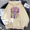 Blusas de Manga Longa Caçador de Demônios Kpop Moda Feminina Moletom Hara