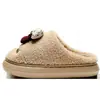 Pantuflas de algodón para mujer 2026 nuevas de otoño e invierno para interior, hogar, suela gruesa, antideslizantes, cálidas, de felpa, con dibujos animados para hombre