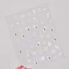 Tomoni Jelly Hielo Estéreo Pegatinas Transparentes para Uñas Estilo Maduro Ligero Popular de Gama Alta Pegatinas para Uñas Joyería de Estrella Sueño Mariposa